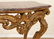 18TH CENT. ITALIAN MARBLE TOP GILT WOOD CONSOLE - 5