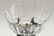 LATE 19TH C. CUT CRYSTAL COMPOTE BRONZE FIGURES - 2