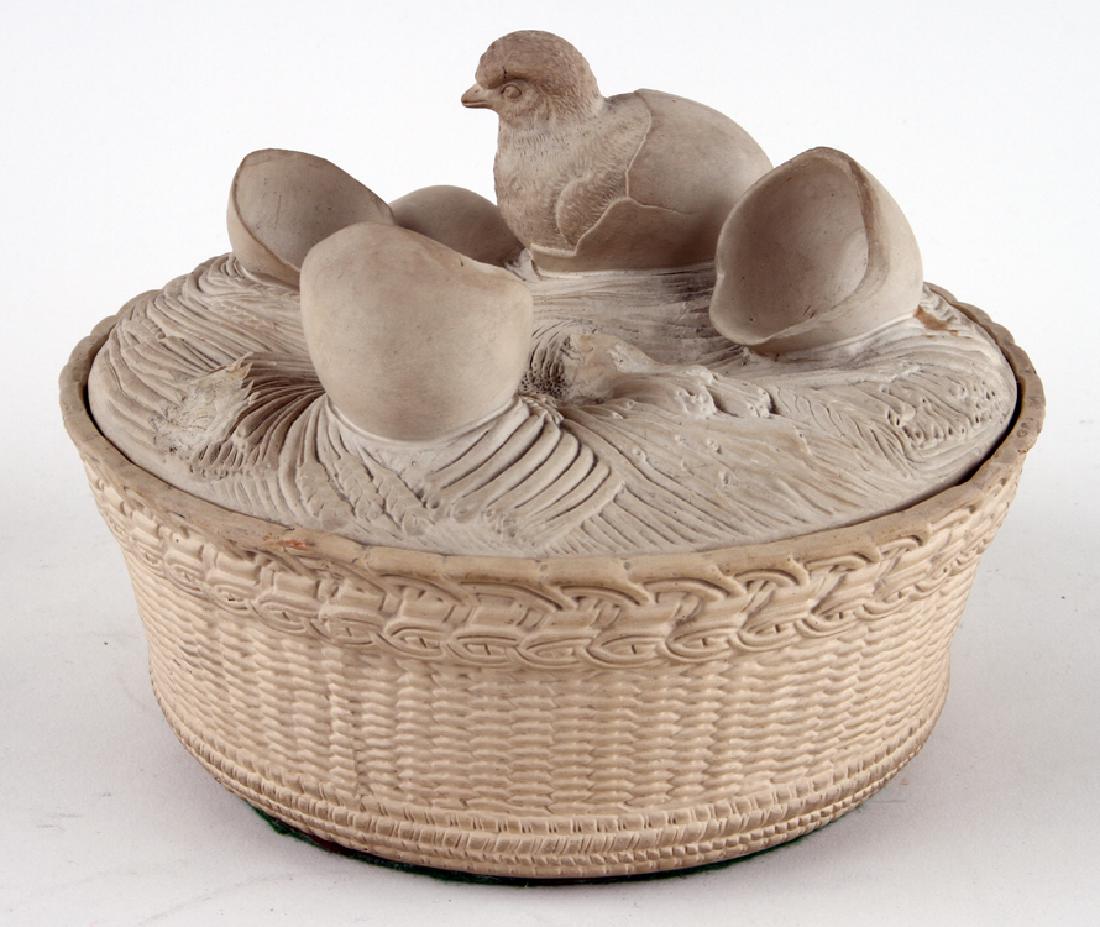 19TH CENT. CANEWARE COVERED DISH BASKET FORM (1 of 5)