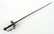 CONTINENTAL OFFICER'S SWORD WITH WOOD HANDLE