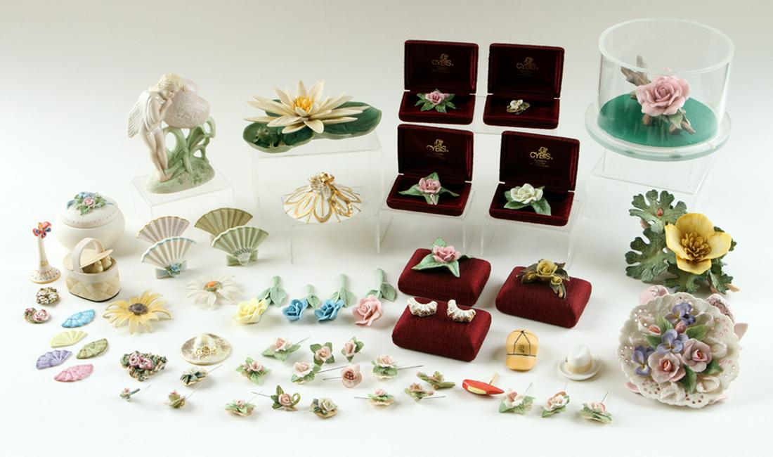 57PC LOT OF CYBIS BISQUE PORCELAIN ARTICLES (1 of 9)