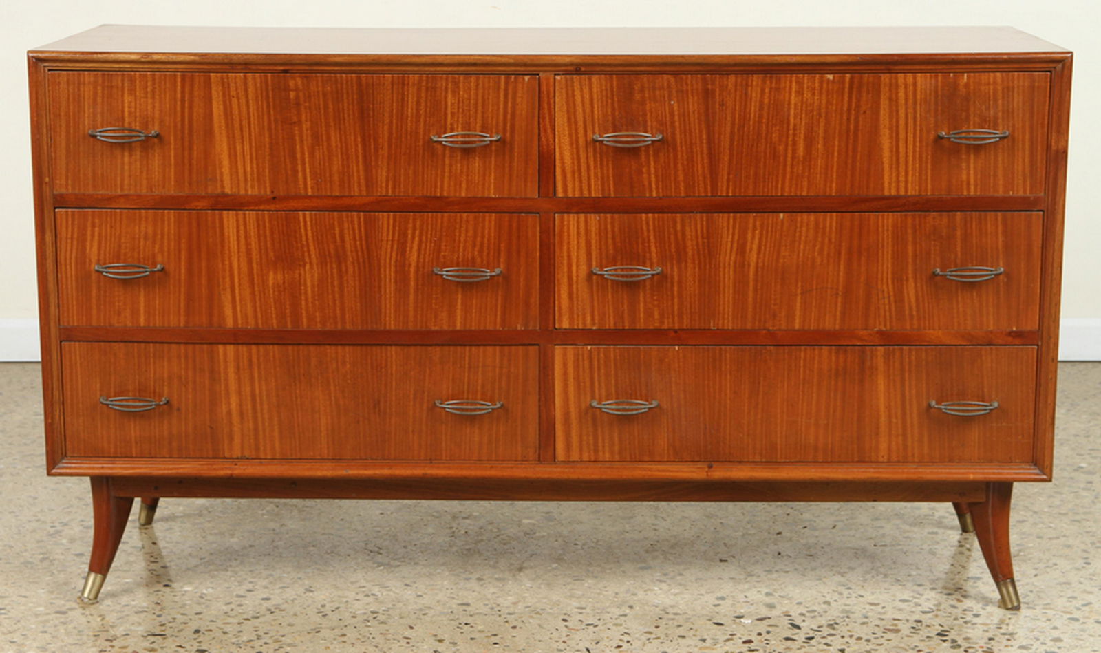 Six Drawer Mid Century Modern Dresser Brass Pulls Sep 18 2019