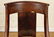 PAIR FRENCH CROTCH MAHOGANY SIDE CHAIRS C.1900 - 4