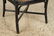 SET 4 EBONIZED MCGUIRE RATTAN ARM CHAIRS - 6
