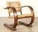 PAIR FRENCH ROPE AND BENTWOOD ARM CHAIRS C.1940 - 2