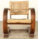 PAIR FRENCH ROPE AND BENTWOOD ARM CHAIRS C.1940 - 3