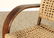 PAIR FRENCH ROPE AND BENTWOOD ARM CHAIRS C.1940 - 5