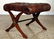 ADJUSTABLE LEATHER YACHT CHAIR AND STOOL C.1975 - 9