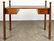 OAK DESK POSSIBLY JEAN ROYER BAT FORM LEGS - 4