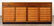 LABELED DUNBAR WALNUT CREDENZA CIRCA 1950