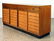 LABELED DUNBAR WALNUT CREDENZA CIRCA 1950 - 2