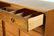 LABELED DUNBAR WALNUT CREDENZA CIRCA 1950 - 4