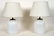 PAIR MID CENTURY MODERN ITALIAN TABLE LAMPS C1960