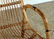 SET 4 ITALIAN BAMBOO OPEN ARM CHAIRS C.1960 - 4