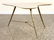 UNUSUAL ITALIAN BRASS MARBLE COFFEE TABLE C.1950