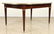 JANSEN MAHOGANY AND BRONZE DINING TABLE C.1940