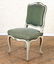 SET 4 LARGE FRENCH UPHOLSTERED SIDE CHAIRS C.1940 - 2