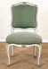 SET 4 LARGE FRENCH UPHOLSTERED SIDE CHAIRS C.1940 - 3