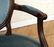 PAIR FRENCH LOUIS XVI STYLE OPEN ARM CHAIRS C1940 - 5