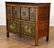 LATE 19TH C. TIBETAN PAINT DECORATED CABINET - 2