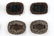 SIX PAIRS VINTAGE AND ANTIQUE WOMEN'S SHOE CLIPS - 2