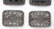 SIX PAIRS VINTAGE AND ANTIQUE WOMEN'S SHOE CLIPS - 5