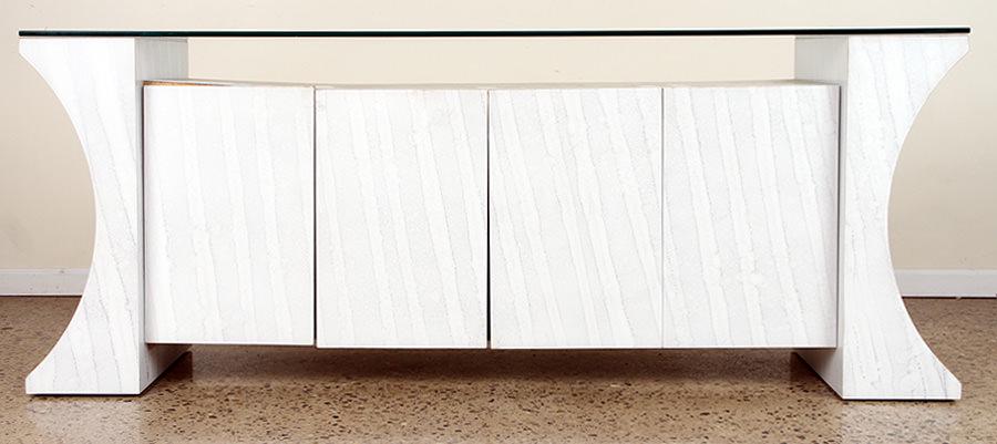 ITALIAN LAMINATED SIDEBOARD CIRCA 1980 (1 of 6)