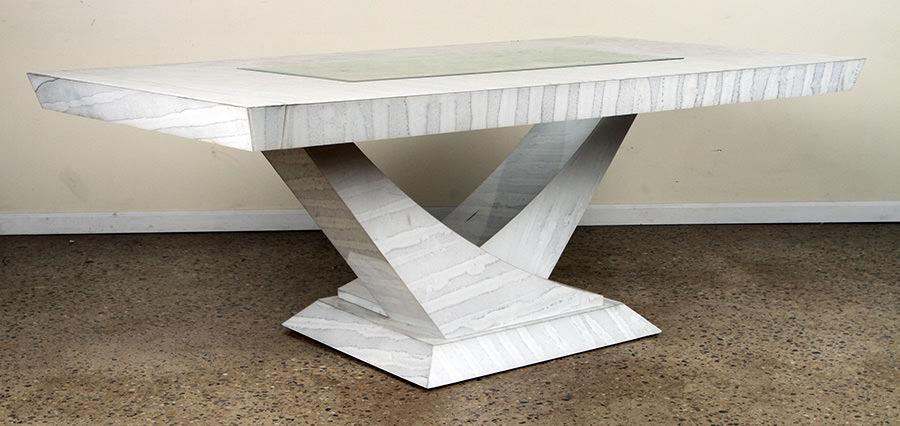 ITALIAN LAMINATED DINING TABLE CIRCA 1980 (1 of 5)