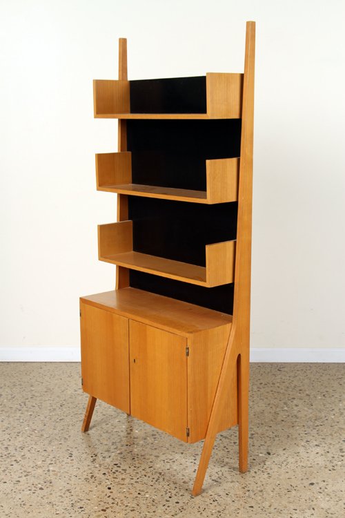 GERMAN MID CENTURY MODERN BOOKCASE CUPBOARD BASE (1 of 5)