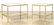 PAIR BRASS BAMBOO STYLE TWO TIER TABLES C.1970