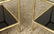 PAIR BRASS BAMBOO STYLE TWO TIER TABLES C.1970 - 4