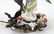 BRONZE TABLE LAMP HAND PAINTED PORCELAIN C.1910 - 5