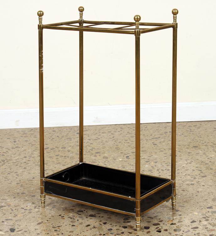 BRONZE IRON UMBRELLA STAND MANNER JACQUES ADNET (1 of 5)