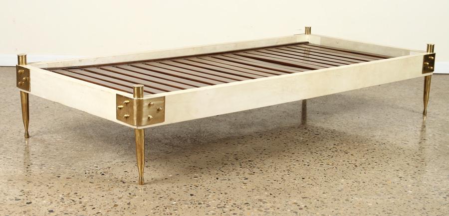 PARCHMENT BRONZE DAY BED MANNER TOMMI PARZINGER (1 of 4)