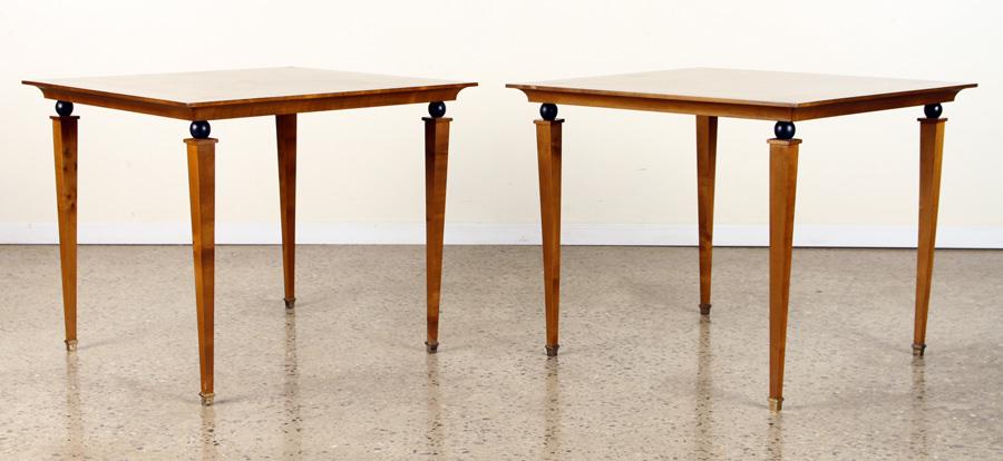 PR FRENCH FRUITWOOD END TABLES MANNER ANDRE ARBUS (1 of 6)