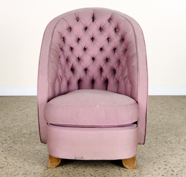 FRENCH ART DECO CHAIR MANNER ANDRE ARBUS C.1935 (1 of 5)