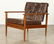 PR FINN JUHL STYLE DANISH OPEN ARM LOUNGE CHAIRS - 2