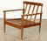 PR FINN JUHL STYLE DANISH OPEN ARM LOUNGE CHAIRS - 7