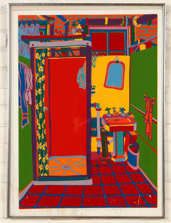 CLAYTON POND THE SHOWER IN MY STUDIO ON BROOME ST (1 of 7)