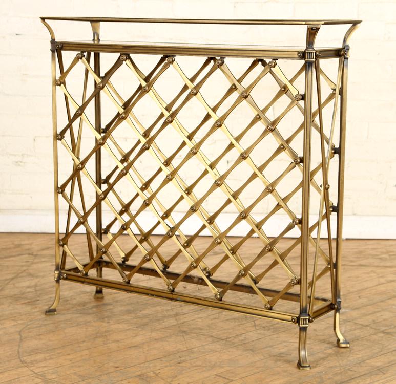 BRONZE NEOCLASSICAL STYLE CONSOLE MARBLE TOP (1 of 6)