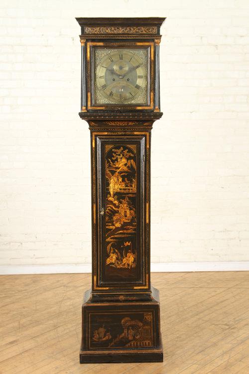 ENGLISH OAK TALL CASE CLOCK RICHARD STEDMAN (1 of 9)