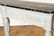 REGENCY STYLE CONSOLE TABLE BLACK MARBLE TOP - 4