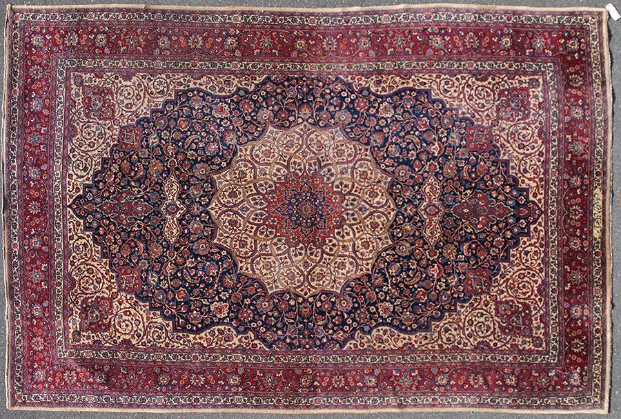 PERSIAN MASHED RUG CIRCA 1970 (1 of 7)