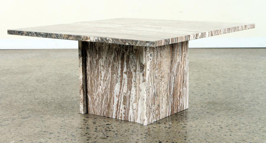 FRENCH MID CENTURY MODERN MARBLE COFFEE TABLE (1 of 4)