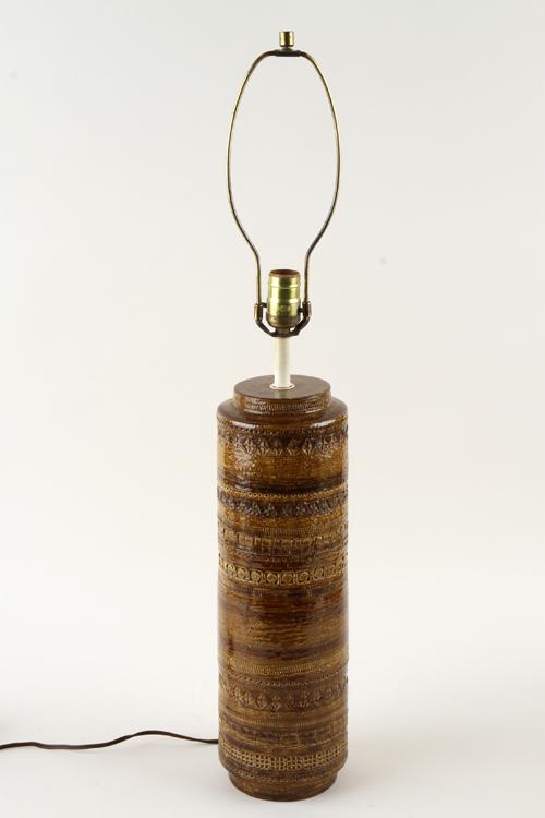 ALDO LONDI FOR BITOSSI CERAMIC LAMP MARKED (1 of 5)
