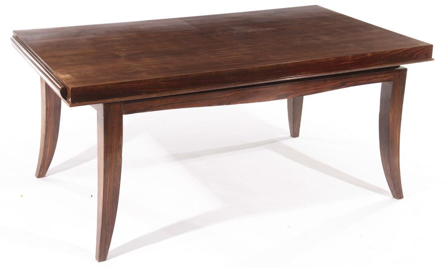 FRENCH ART DECO MACASSAR DINING TABLE 1940 (1 of 4)