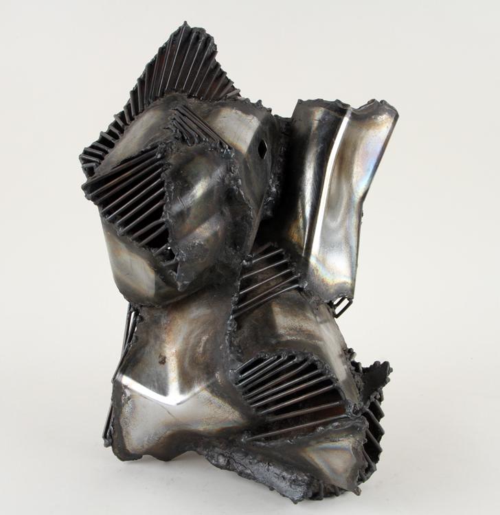 MID CENTURY MODERN BRUTALIST ABSTRACT SCULPTURE (1 of 6)