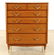 DANISH STYLE MID CENTURY MODERN CHEST OF DRAWERS