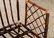 PAIR BAMBOO GARDEN CHAIRS ARCHED BACKS C. 1950 - 5