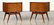 PAIR MID CENTURY MODERN ITALIAN END TABLES